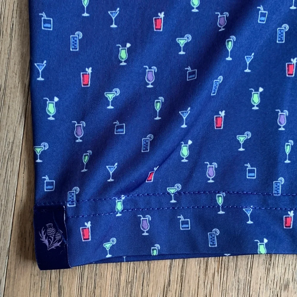 Donald Ross Sport Men’s Polo Cocktails Size XL - Picture 8 of 10
